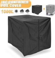 1000L Tank Tarpaulin, IBC Rainwater Tank Sunscreen Tarpaulin, Anti-UV Dustproof, Protective Cover, Green Protective Tarpaulin (116 x 100 x 120 cm) - details 1