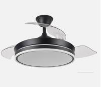 FABRILAMP Ventilador Dc Bayomo NEGRO 72w 6120lm 91d 3asp.desplegables,6 velocidades,metal y policarbonato 3000-4000-6000k Remoto, Temporizador, Memoria. Incluye mando a distancia y dos tijas de 10 y 25 centímetro Productos originales calidad de confianza - details 6