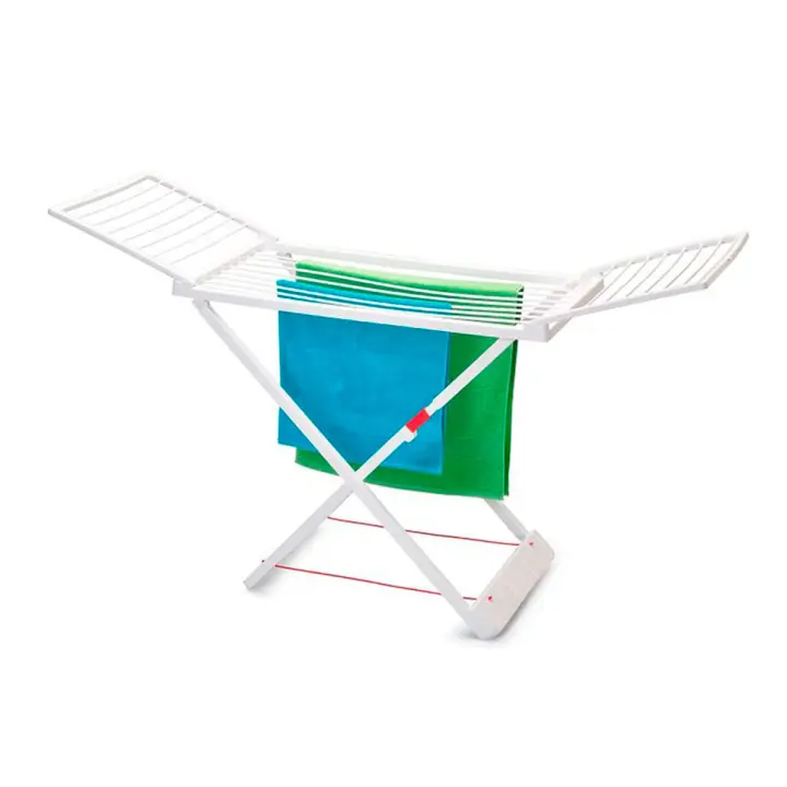 Tendedero de Ropa Plasticforte 2 Alas Blanco 108x180x55 Cm - 1