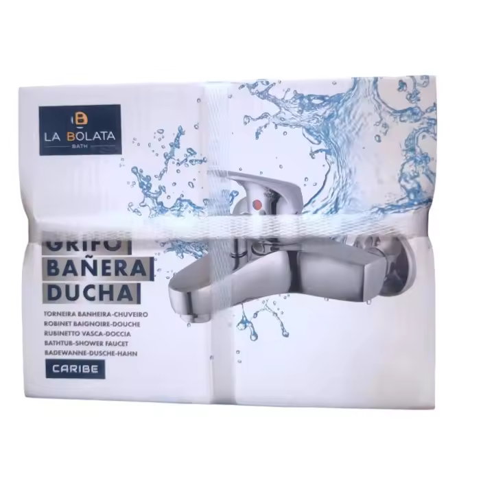 Grifos Monomando para Lavabo ,bañera , ducha – Mezclador de Agua Fría y Caliente con Diseño Moderno para Baño - 1