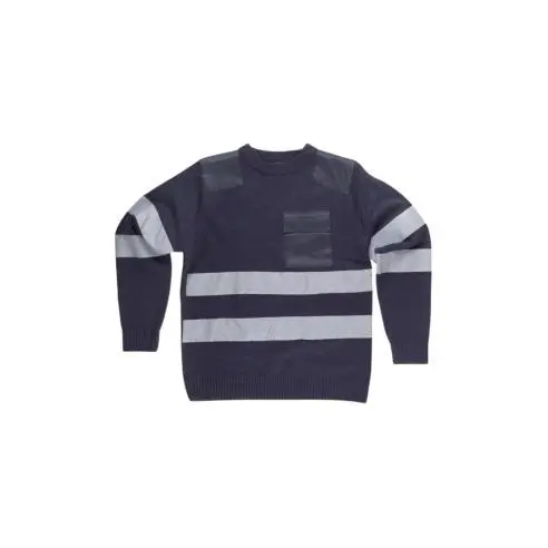 Jersey de Trabajo con Cintas Reflectantes y Refuerzos en Hombros - 1