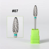 1pc Bit De Uñas De Acero Tungsteno Para Remover Polvo Y Cortar Tiras De Uñas Herramienta De Manicura Con Cabeza De Grind Head - details 6