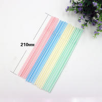 Pajillas De Plástico Coloridas Para Bebidas Para Barra De Té De Fiesta De Boda Cocina Pajillas Desechables En Venta Al Por Mayor - details 1