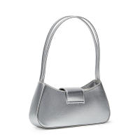 Bolso De Hombro PU Estilo Calle De Nueva York Con Bandeja Reflectante Impresión | Diseño Versátil Para Comunicación Y Fitness - details 7