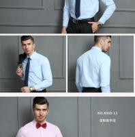 Camisa De Negocios Para Hombre Talla Extra Extra Grande 8XL Cuello Cuadrado Estilo Slim Fit Manga Larga Blanco Sólido Y Rayada Ropa Social Casual - details 9