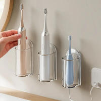 Soporte De Broca Eléctrica No Perforado Base De Broca Espaciosa Montado En La Pared Ahorrador De Espacio Accesorio De Baño - details 5