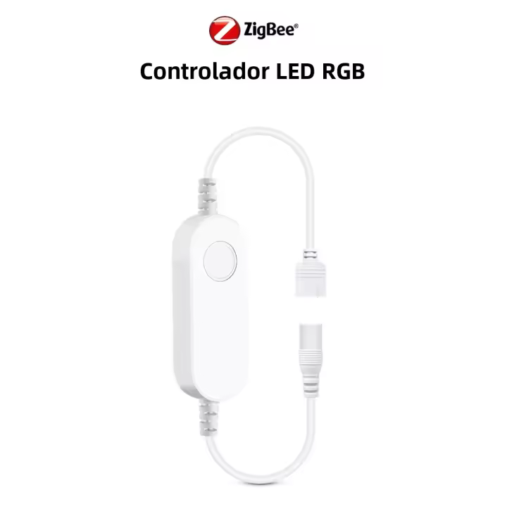 Controlador Inteligente Zigbee 3.0 Para Tiras LED RGB Dimmer TuyaInterruptor De Luz WiFi Para Cinta De Neón DC 4pin Compatible Con Habitación De Estar - 1