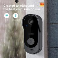 Timbre de vídeo inalámbrico con cámara, timbre HD WIFI, tono de llamada para teléfono exterior, cámara de seguridad, intercomunicador de vídeo IR cerca - details 4