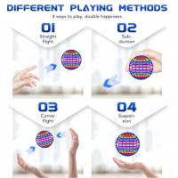 Juguete Interactivo Mini UFO LED Controlado Por Mano Volador 360° Rotativo Boomerang Spinner Para Niños Regalo Divertido - details 8
