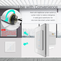 Interruptor Inteligente WiFi MOES Para Cortinas Motorizadas Y Rollos Blindados Compatible Con Tuya Smart Life App Alexa Google - details 7
