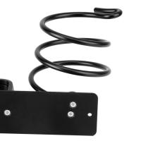 Soporte De Secador De Pelo De Aluminio Espacial Para El Baño Estante De Almacenamiento Para Linterna Y Rizador Pared Montado Accesorios De Baño - details 4
