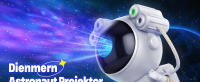 Proyector De Estrellas Y Galaxia Astronauta Con Timer Y Control Remoto Luz Nocturna Para Pared Y Techo LED ABS Energía DC 5V - details 0