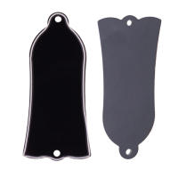 Cubierta De Truss Rod Para Guitarra Eléctrica Gibson SG LP Con 2 Agujeros Y 3 Ply Material PVC Negro Accesorio Musical Para Instrumentos Stringed - details 3