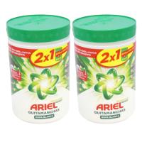 pack de 2 ARIEL Diamond Bright Quitamanchas en Polvo 1 kg es el detergente que elimina las manchas de tu ropa de forma eficaz, además de devolver el brillo a tus prendas de color blanco. fórmula enriquecida que permite una disolución de las manchas fácil - details 0