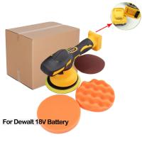 Poliuretano Para Coche Sin Cable 8 Velocidades Ajustables Herramienta De Cera Pulido De Automóvil Con Batería Compatible Makita/Dewalt/Milwaukee 20V - details 2