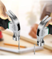 Martillo De Gruesa Mini LAOA 8OZ Herramienta De Hierro Y Madera Para Trabajos De Carpintería Y Electrónica Mango De Goma Acero Inoxidable - details 6