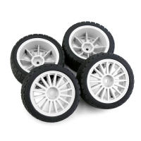 Pneumático De Carreras RC 1/10 Para Carro De Rally En Carretera RS Neumático De Plástico Para Tamiya TT01 TT02 XV01 TA06 PTG2 HPI KYOSHO WR8 HSP Partes De Mejora - details 8