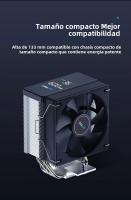 Enfriador De CPU COOLLEO B40S DIG 4 Con 4 Heat Pipes Y Display Inteligente TDP 200W Radiador Para LGA1700 115X AM4 AM5 - details 4