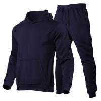 Conjunto De Sudadera Con Capucha Y Pantalones De Fleece Para Hombres Y Mujeres Estilo Deportivo Caliente Harajuku Casuál Para Exterior Otoño Invierno - details 1