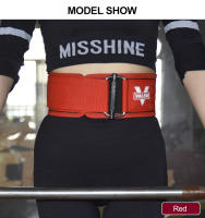 Cinturón De Pesas Para Levantamiento De Peso GOBYGO Ajustable Soporte Lumbar Para Squat Y Pull-Up Correa De Entrenamiento Cross Fit Para Hombres Y Mujeres Color Negro Rosa Rojo Morado Verde Gris Amarillo Tamaños S/M/L/XL - details 6