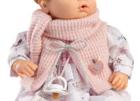 Muñecas Berbesa. Muñeca Llorona María 42 cm, bufanda rosa, Muñecas para niñas muñecas juguetes para niñas muñecas recien nacidas muñecas recien nacidos - details 1
