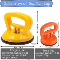 Copa De Succión Fuerte Para Reparación De Aros De Coche Tiles Vidrio Y Placa De Aluminio Herramienta Multifuncional De Dientes De Pintura - details 4