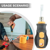 Destornillador De Precisión Mini Con Manija Corta Multifuncional Para Encapsulación Cabeza De Zanahoria Portátil De Acero De Aluminio - details 8