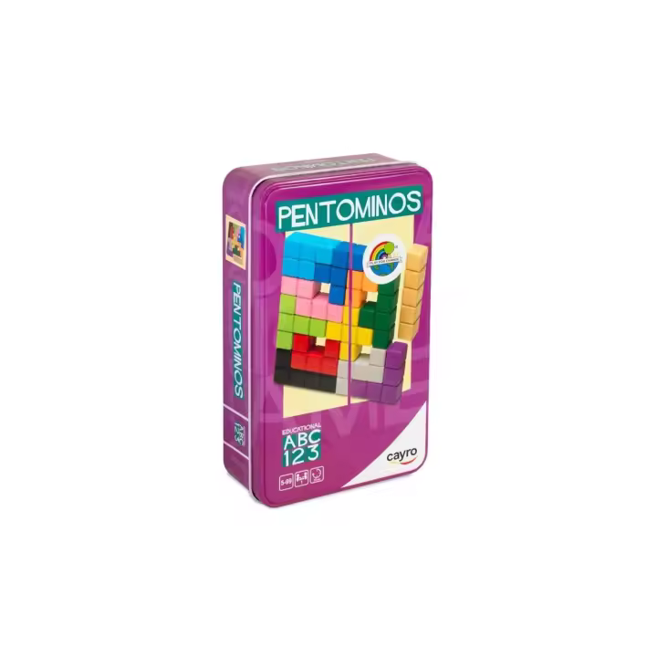 Pentominos Travel Caja Lata Juegos de mesa Cayro - 1