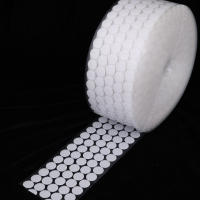 Cinta Adhesiva De Puntos Autoadhesiva Para Manualidades Y Libros Quietos Blanco Negro Nylon Anillo Monedero Bucle Antideslizante Para Sofá Alfombra Y Bolsas - details 6
