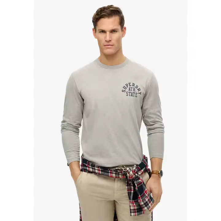Superdry Camiseta De Manga Larga Athletic Ess - 1