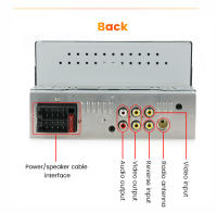 Reproductor Multimedia Para Coche MP5 1 Din Pantalla Táctil De 7 Pulgadas Universal Para Suzuki Toyota Mazda Citroen Chevrolet Soporte De Control Del Volante Y Conexión Bluetooth - details 6