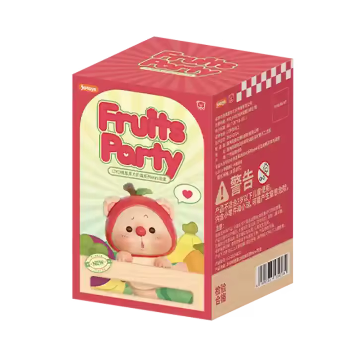 Caja Misteriosa De Juguetes Oyo Bear Cub Serie Power Hipper Miniatura Caja De Frutas Ornamento De Dibujo Animado Lindo Y Moderno Para Regalo - 1