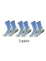 3 Pares De Calcetines Deportivos Antideslizantes Absorbentes De Sudor Y Transpirables Para Fútbol Calcetines De Entrenamiento Con Base De Toalla - details 3