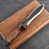 Shovel Multifuncional Para Camping Y Jardín Con Mango De Nogal Herramienta De Tierra Y Aereador De Verduras Para El Uso Doméstico - details 1