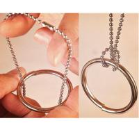 1PC Ilusión De Anillo Y Cadena (Anillo Grande) Para Trucos De Magia Cerca De La Calle Y Juegos De Show Propiedad Metálica Para Jugadores Mayores De 14 Años - details 2