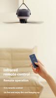 Ventilador De Techo Portátil Recargable Con Luz LED Y Control Remoto Para Exteriores Y Camping Ventilador Colgante Con Luz Nocturna Para El Hogar - details 11