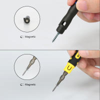 Destornillador De Bolsillo Multifuncional Para DIY Herramienta De Reparación Portátil Con Cabezal De Fijación Magnética De Acero De Carbono - details 2