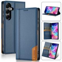 Funda De Cuero Magnética Para Samsung Galaxy A56 A36 A26 A16 A17 A06 A55 A35 A25 A54 A34 A15 5G A14 A07 A06 A71 A53 Con Tarjetero - details 11