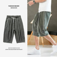 Pantalones Harem De Verano Para Hombres Talla Grande Cortos Joggers Estilo Chino Calf-Length Casuales Baggy Male Capris Trousers 8XL - details 12