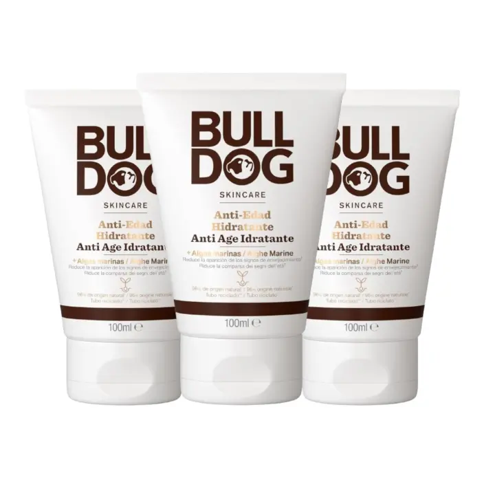 Bulldog Skincare Pack de 3 Cremas Hidratantes Anti-Edad para Hombres - 1