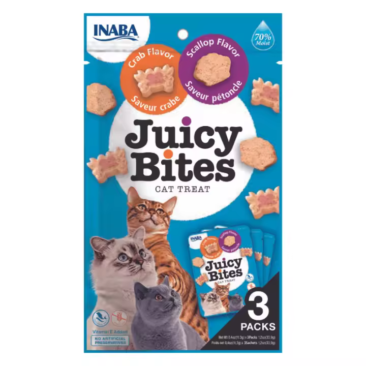 Juicy Bites Vieira y Cangrejo (6x3x10gr) - 1