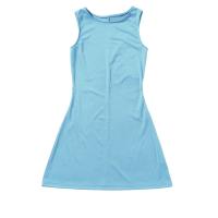 Vestido Sin Mangas Para Mujer Estilo Slim A-Line Con Cuello Redondo Mini Vestido De Verano Casual Y2K Polyester Qtraf2411 - details 8