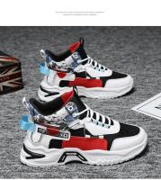 Zapatos Casuales Para Hombre Zapatillas De Moda Con Cordones Color Coordinado Comodidad Invierno Plataforma Antideslizante Tenis Gruesos - details 9