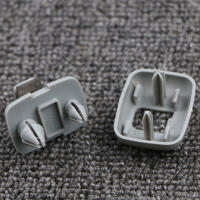 Par De Clips De Visera Solar Gris Para Audi A1 A3 A4 B6 B7 A5 Q3 Q5 2012-2017 Accesorios De Interior Piezas De Repuesto - details 2