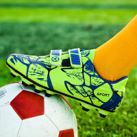 Zapatos De Fútbol Para Niños Entrenamiento Interior Y Exterior Microfibra Suave Para Principiantes Deportes Sociales Y Oficiales - details 5