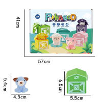 Juguetes Montessori Para Niños Con Puppets De Animales Juego De Alineación Y Colores Educativo Y Sensorial Para Pensamiento Y Entrenamiento - details 9