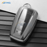 Funda De Llave De Coche TPU Para Toyota CHR Camry Corolla RAV4 Highlander C-HR Prius Land Cruiser Prado Accesorios De Llavero - details 4