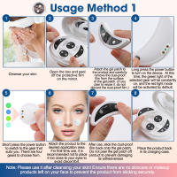 Masajeador De Ojos Con Corriente Micro-EMS Y Luz Roja LED Pulso 2 En 1 Belleza Facial Y Ocular Reducción De Ojeras Y Bolsas De Ojos Rejuvenecimiento Y Afirmación Del Piel - details 15