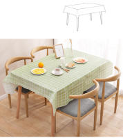 Mantel Rectangular De Plástico PEVA Transparente Y Delgado Impermeable Y Resistente Al Aceite Para Comedor Cocina Y Exterior - details 4