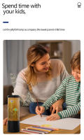 Lámpara De Noche De Jalea Cambiante En 7 Colores Lámpara Decorativa Para Mesa Para Habitación De Niños Y Niñas Regalo De Cumpleaños Decoración Para El Hogar Tamaño Pequeño - details 3